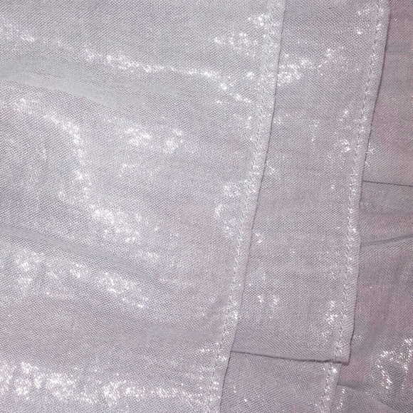 J. Crew Metallic Gray Skirt 8 - Picture 5 of 5